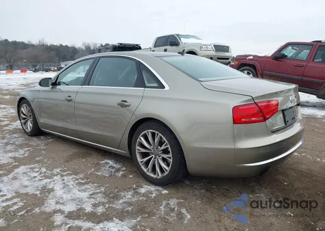 2011 Audi A8 L 4.2 from USA, damaged, VIN WAURVAFD5BN014150